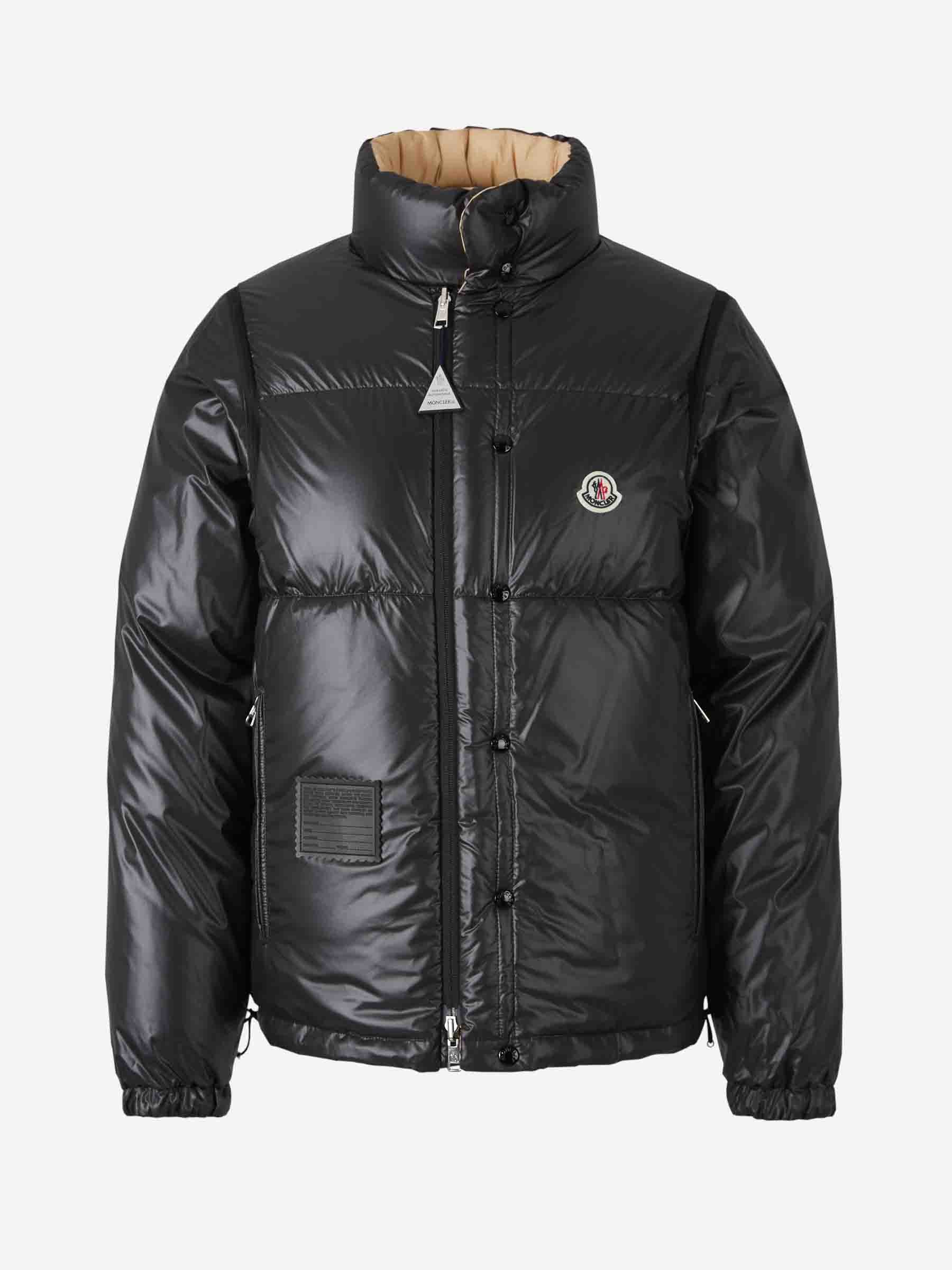 Moncler Verone Cazadora Acolchada Logo color Azul Cobalto sku 512-002291 02 - Foto 2