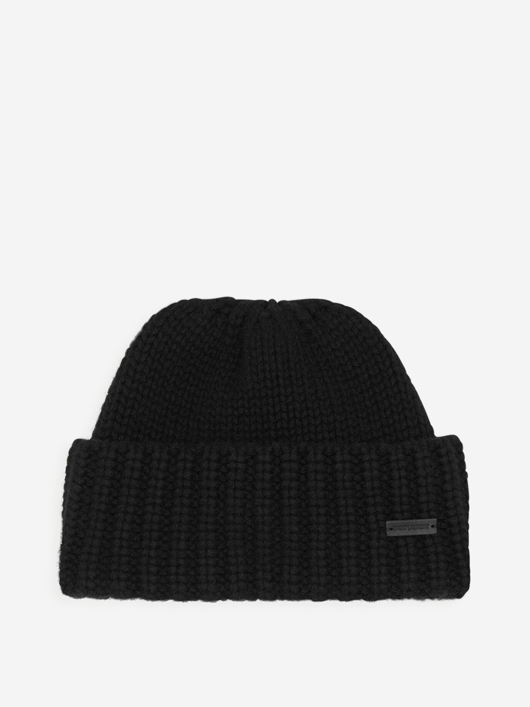 Saint Laurent Gorro Punto Cachemira color Negro sku 695-001651 01 - Foto 1