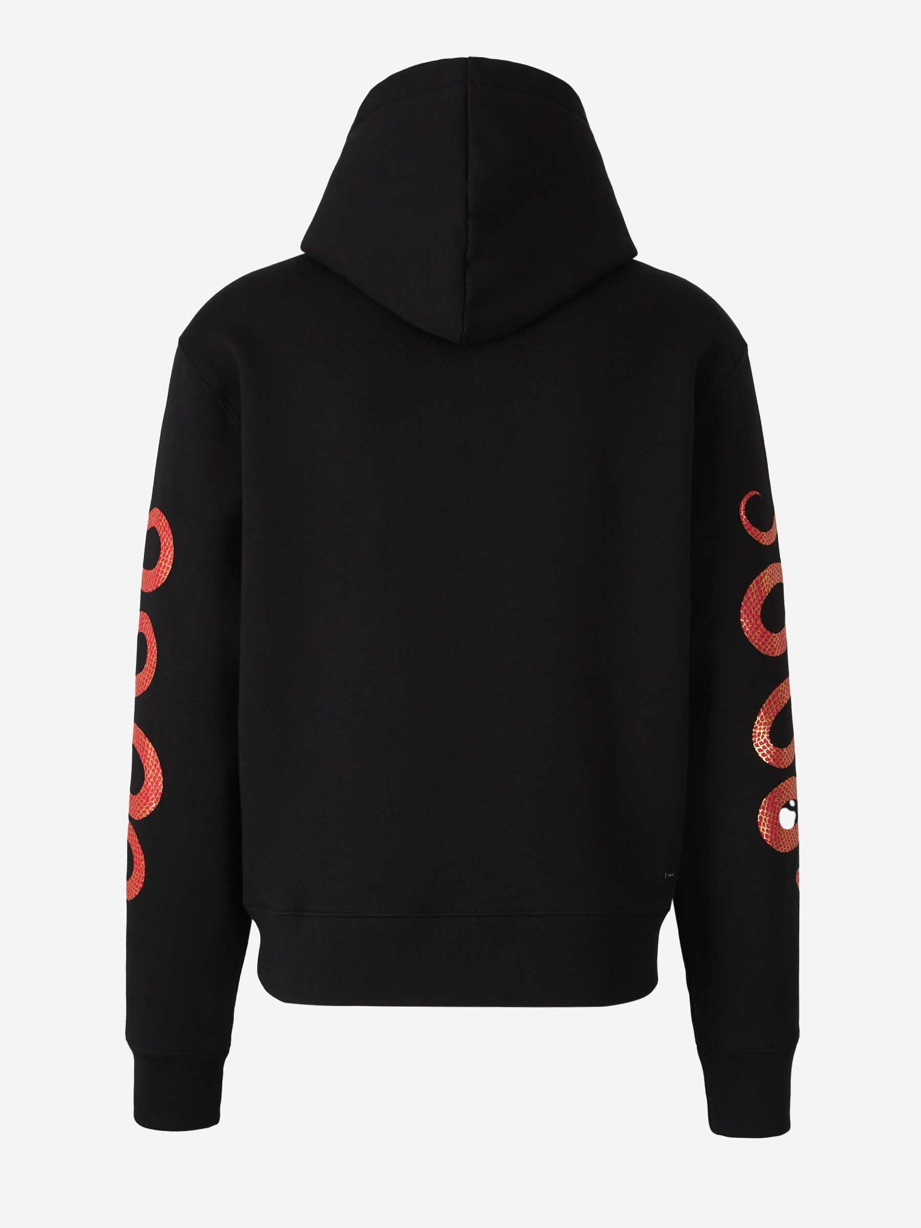 Snake Cotton Sweatshirt