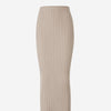 Max Mara Falda Midi Punto Larga color Beige sku 750-001551 01 - Foto 1