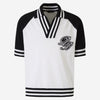 Balmain Polo Punto Collage Baseball color Blanco y Negro sku 552-001499 00 - Foto 1