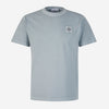 Stone Island Camiseta Algodón Logo color Azul Celeste sku 553-003679 01 - Foto 1