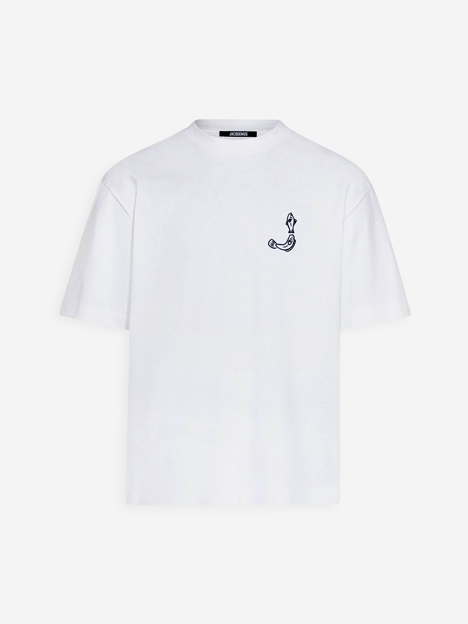 Jacquemus Camiseta Le t-shirt Merù color Blanco sku 553-003904 00 - Foto 4