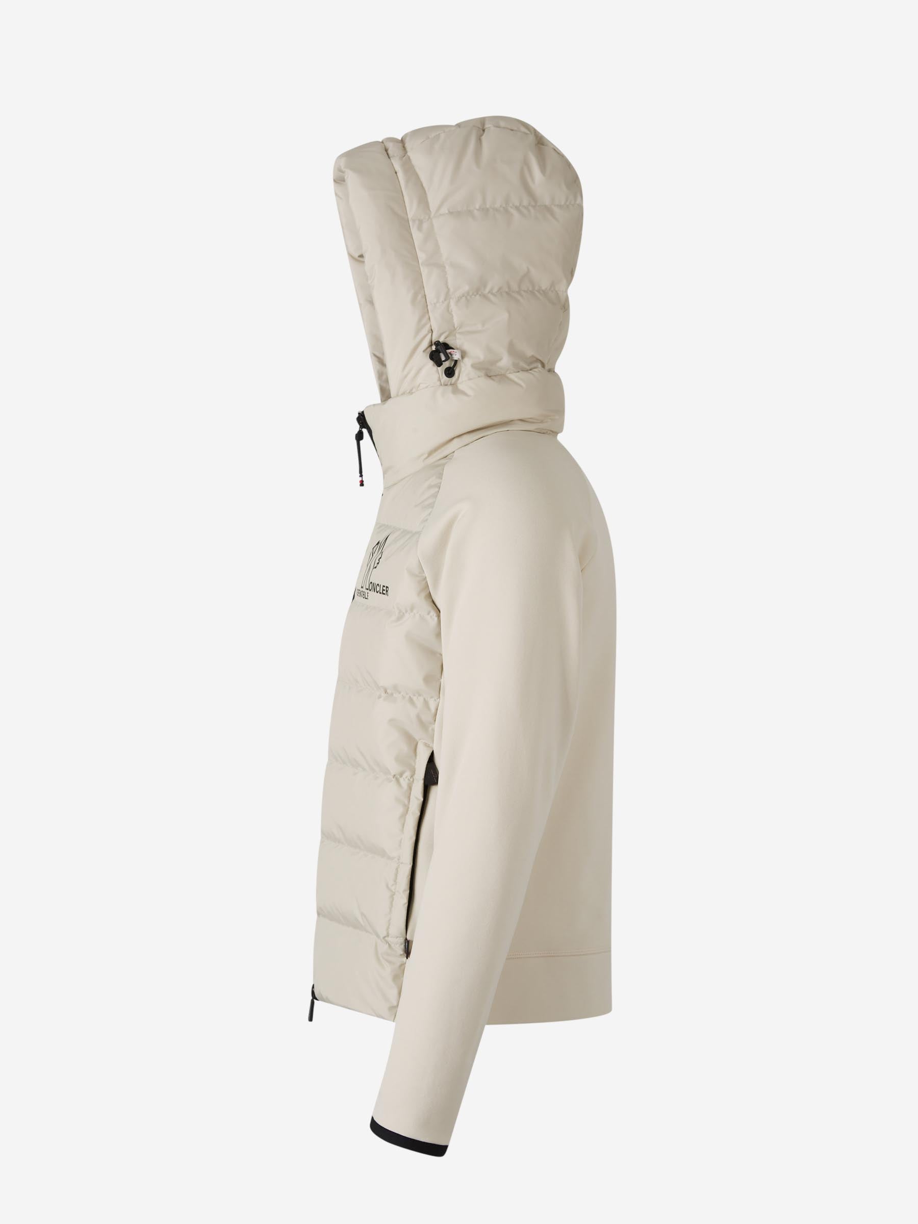 Moncler Grenoble Cárdigan Técnico Logo color Beige sku 543-000969 01 - Foto 2