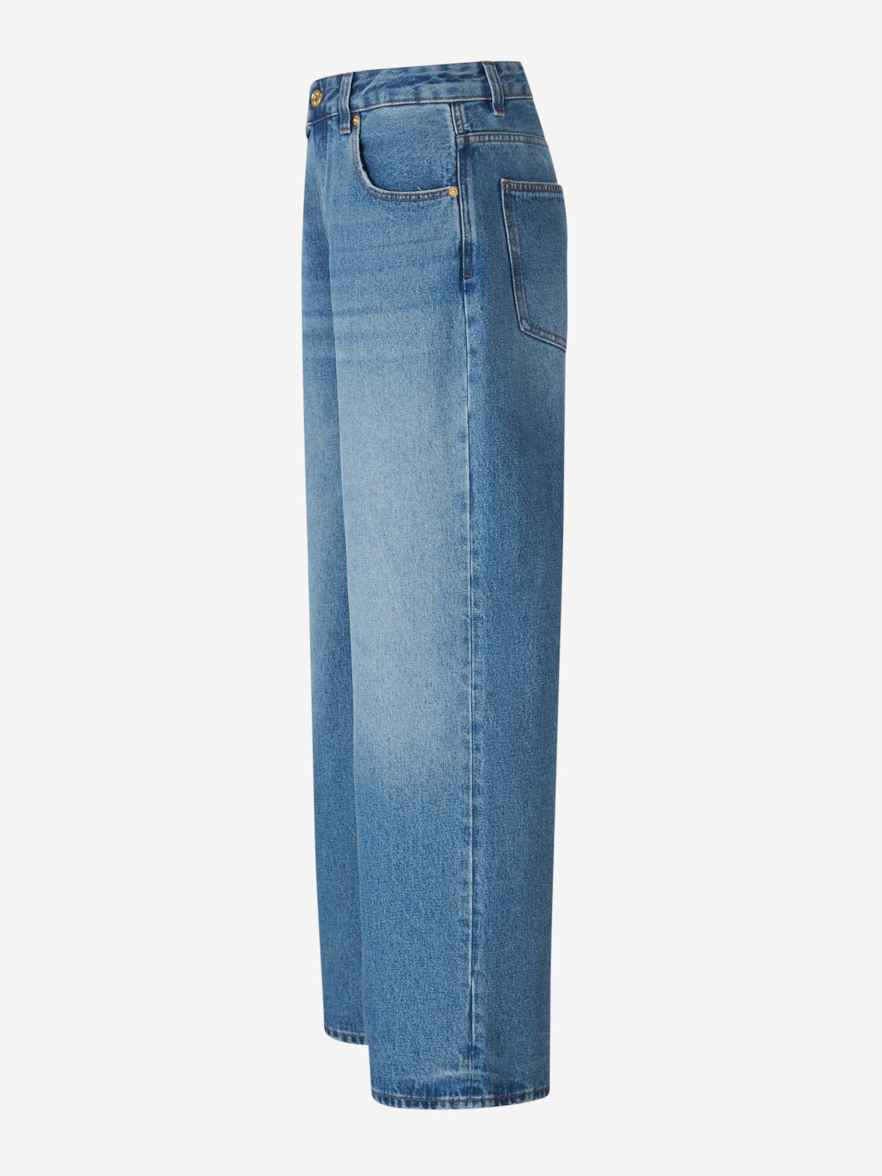 Jacquemus Jeans Le de-Nîmes large color Azul Denim Oscuro sku 763-001601 01 - Foto 2