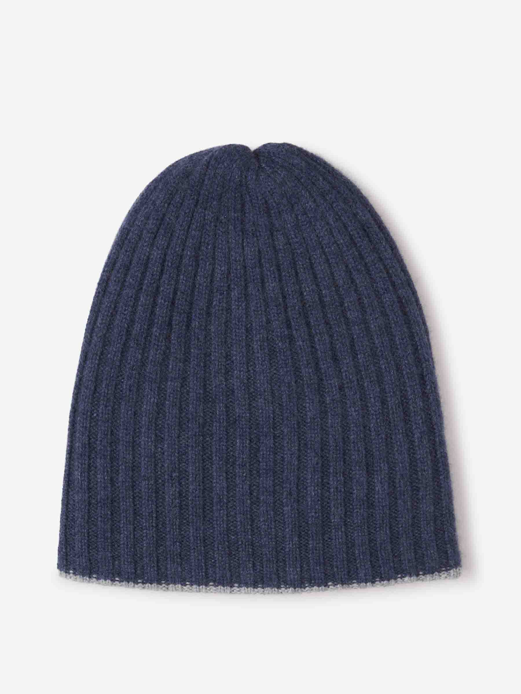 Fedeli Gorro Punto Cashmere color Azul sku 695-001655 02 - Foto 1