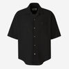 Ami Paris Camisa Oversize Algodón color Negro sku 532-000545 01 - Foto 1