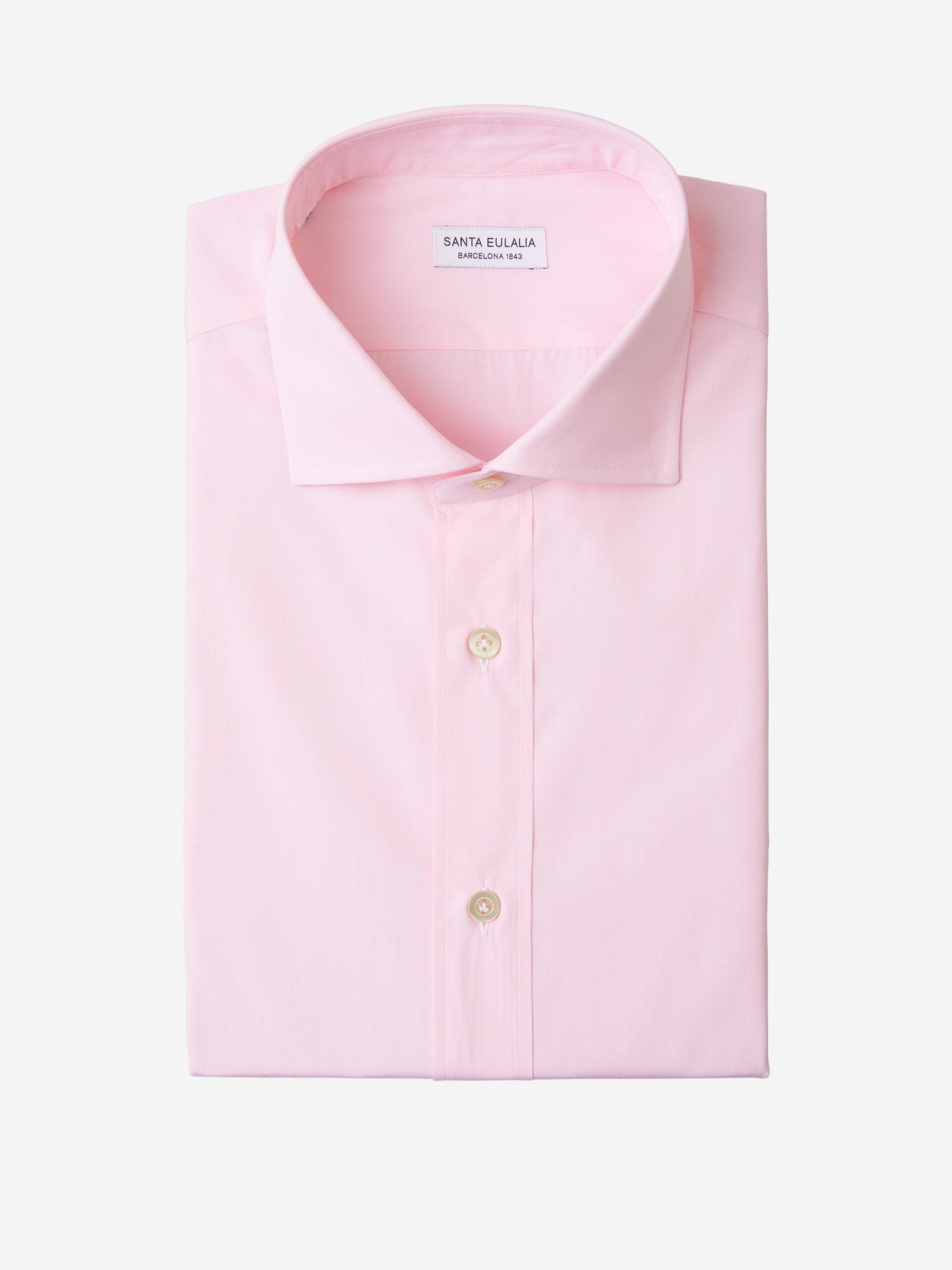 Santa Eulalia Camisa Fil A Fil color Rosa Palo sku 401-003042 03 - Foto 1