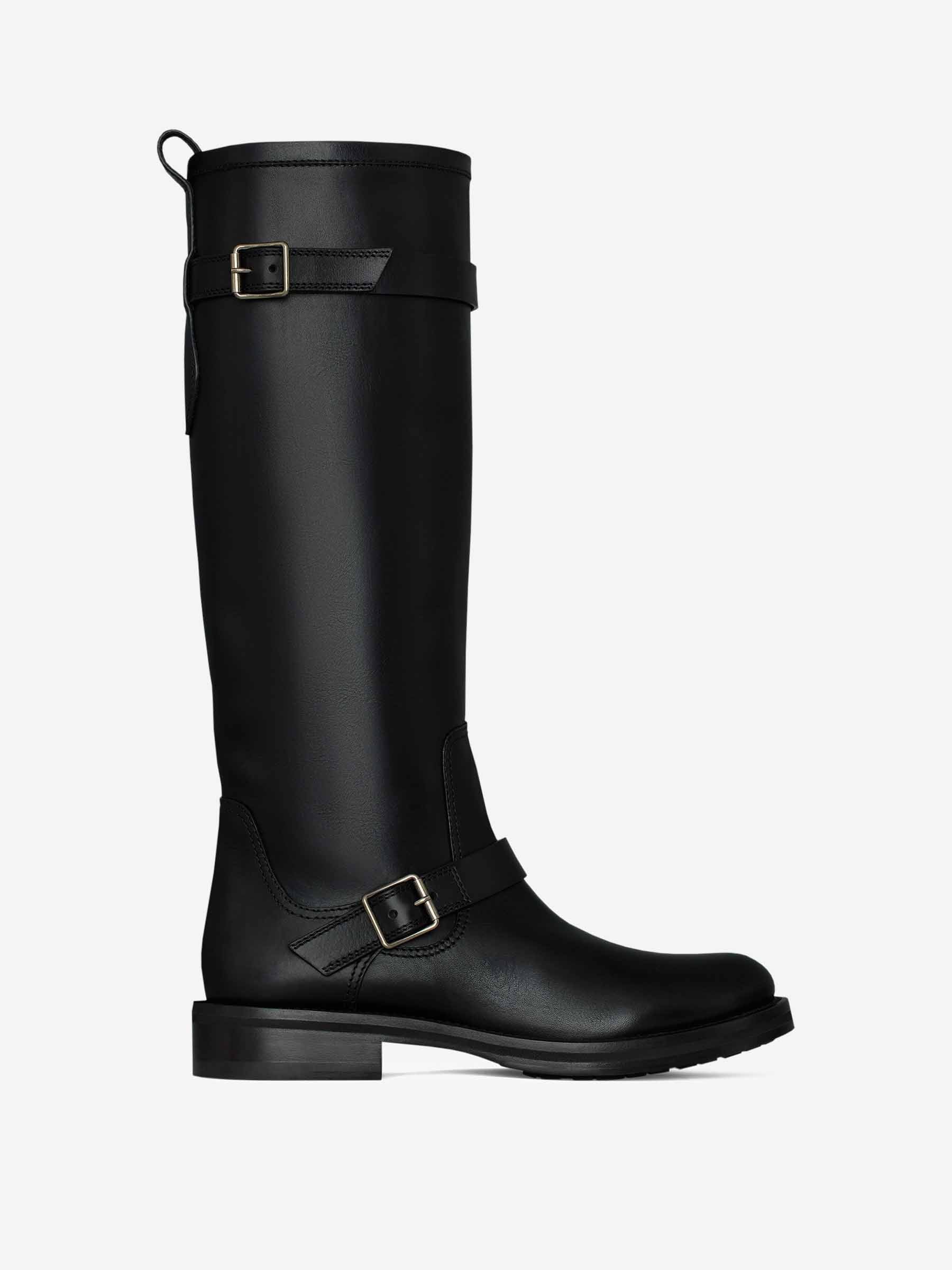 Saint Laurent Botas River Piel color Negro sku 805-000756 01 - Foto 1