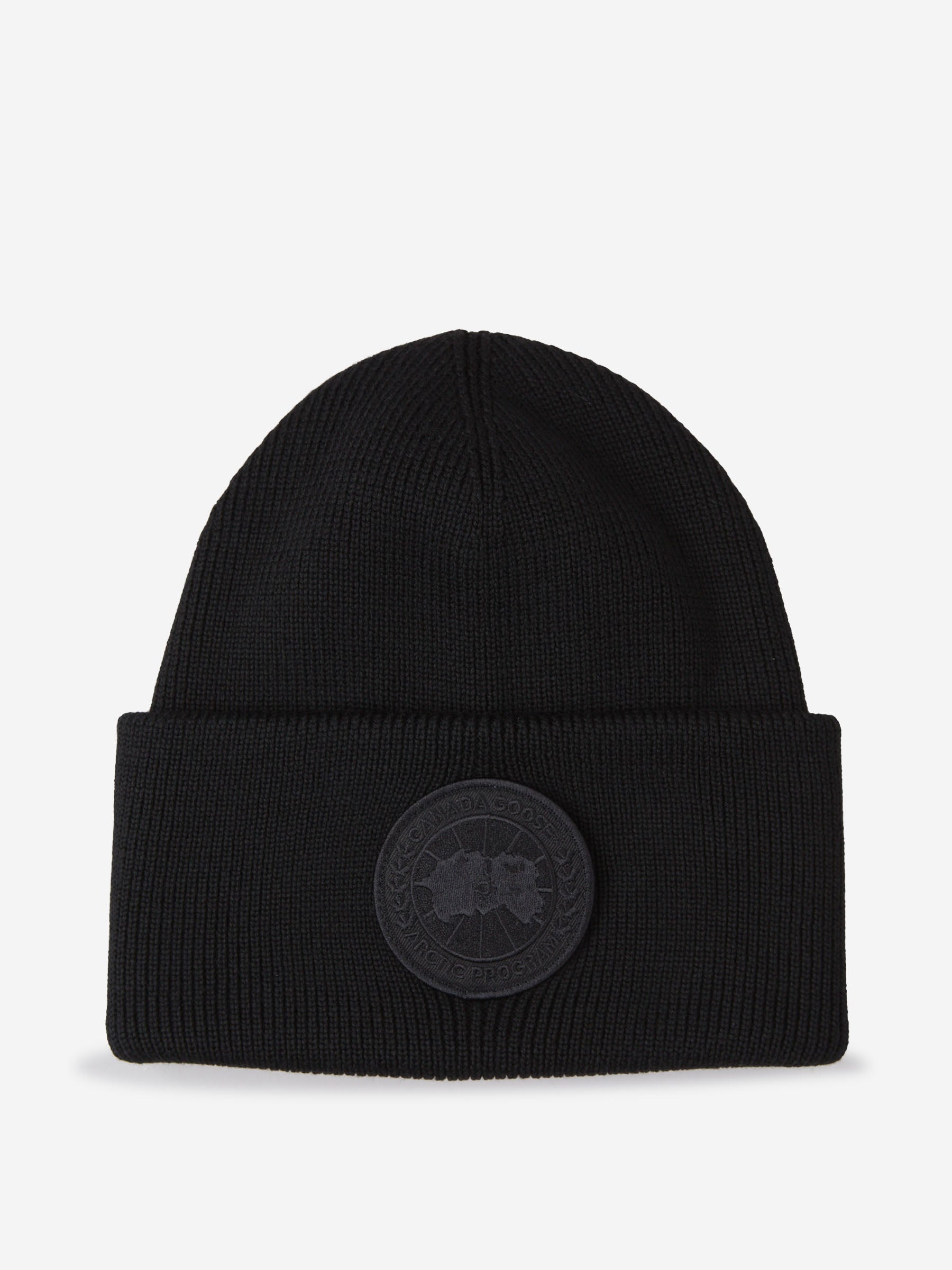 Canada Goose Gorro Lana Canalé color Negro sku 695-001635 01 - Foto 1