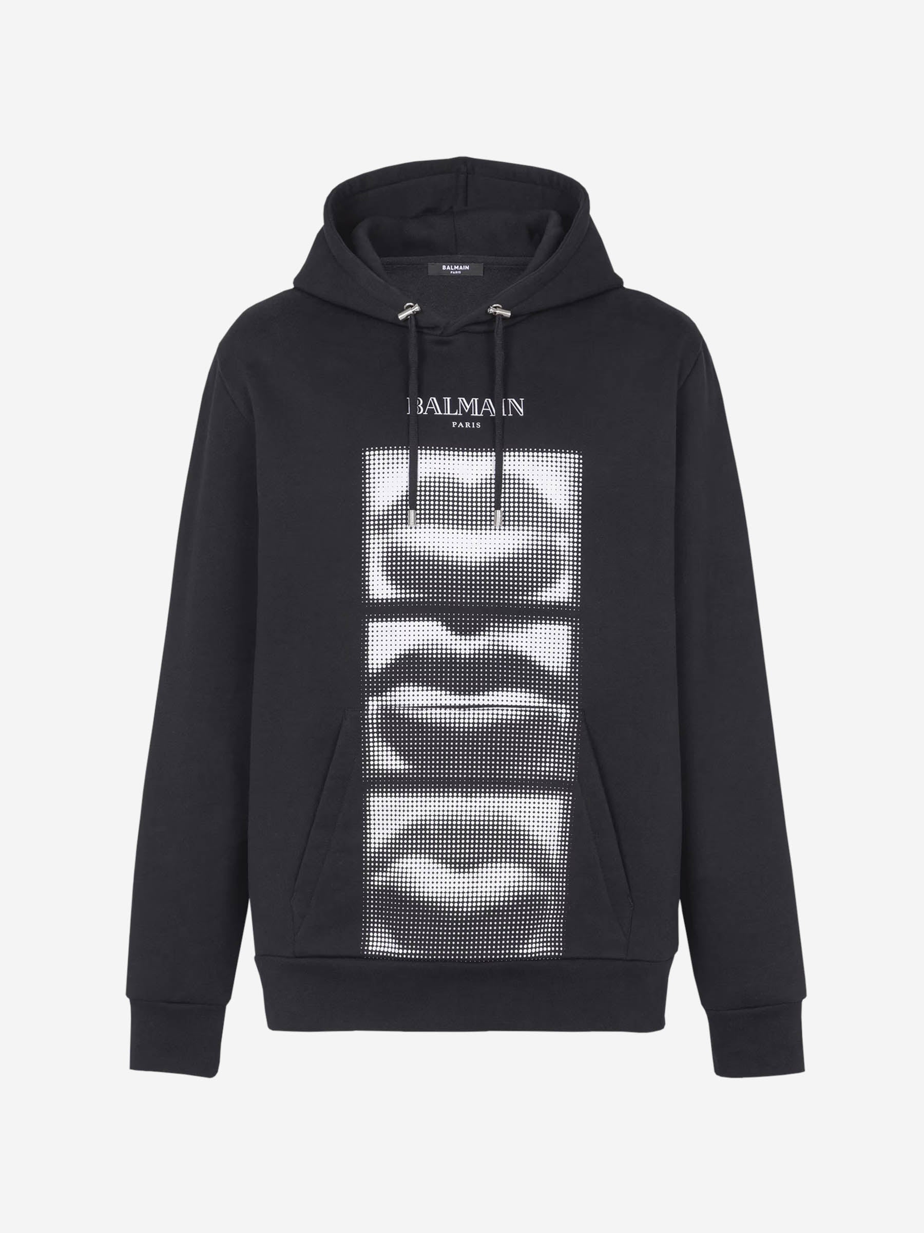 Balmain Sudadera Logo Algodón color Negro sku 545-001716 01 - Foto 1