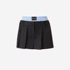 Alexander Wang Shorts-Skirt Plisada color Negro sku 762-000484 01 - Foto 1