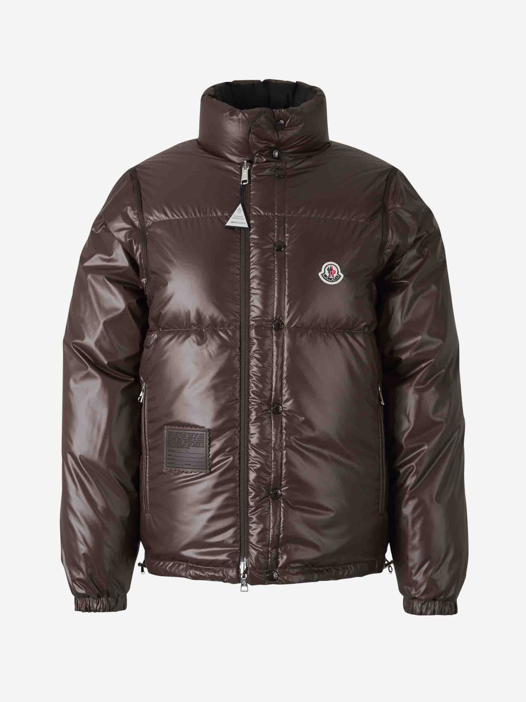 Moncler Verone Cazadora Acolchada Logo color Azul Cobalto sku 512-002291 04 - Foto 2