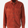 Richard J. Brown Sobrecamisa Micro Pana color Terracota sku 513-000005 01 - Foto 1