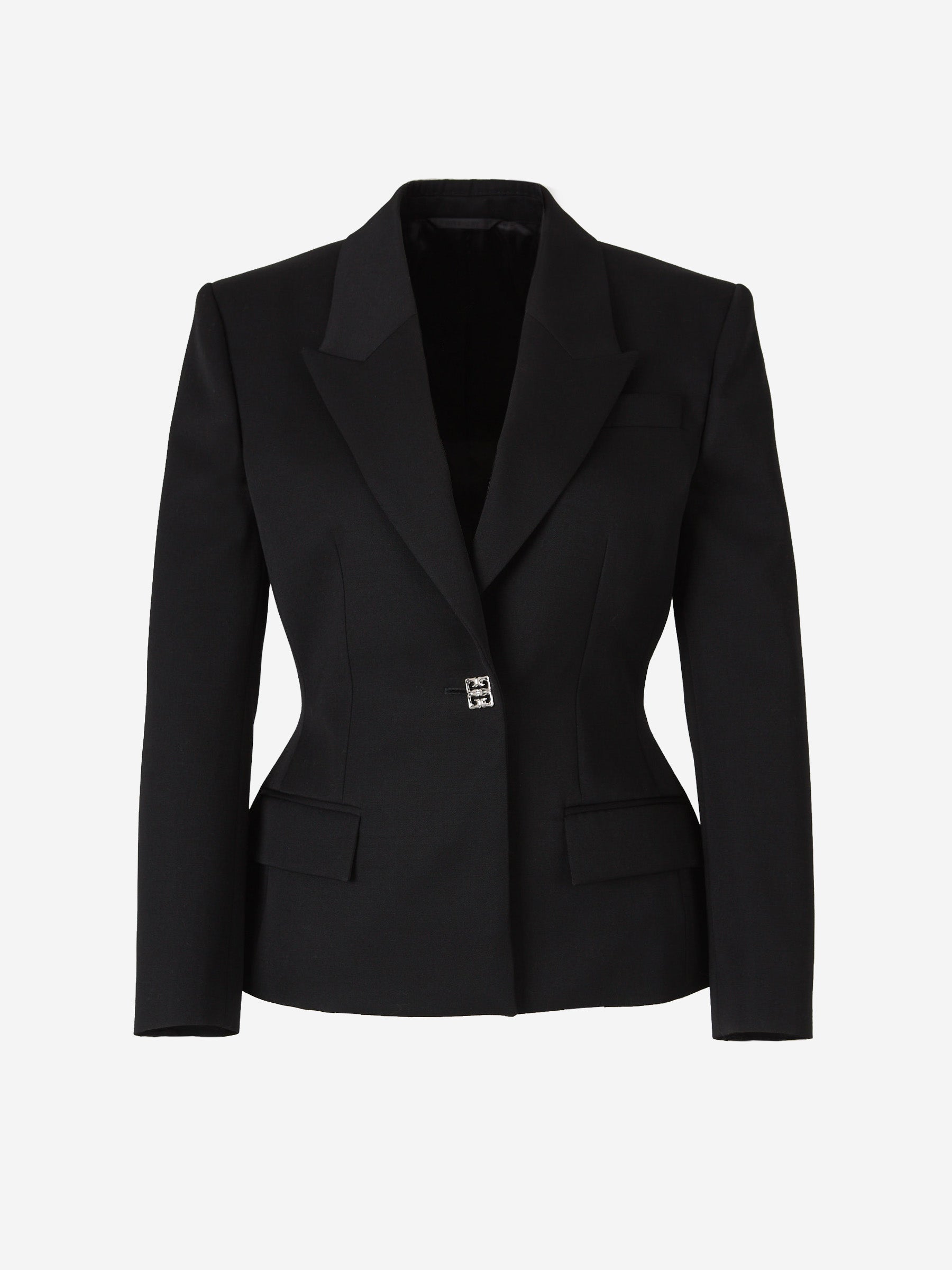 Givenchy Blazer Lana Logo 4G color Negro sku 741-002150 01 - Foto 1