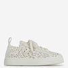 Chloé Sneakers Lauren Encaje color Marfil sku 806-000356 01 - Foto 1