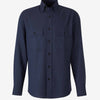 Brioni Camisa Bolsillos Algodón color Azul Marino sku 531-006301 01 - Foto 1