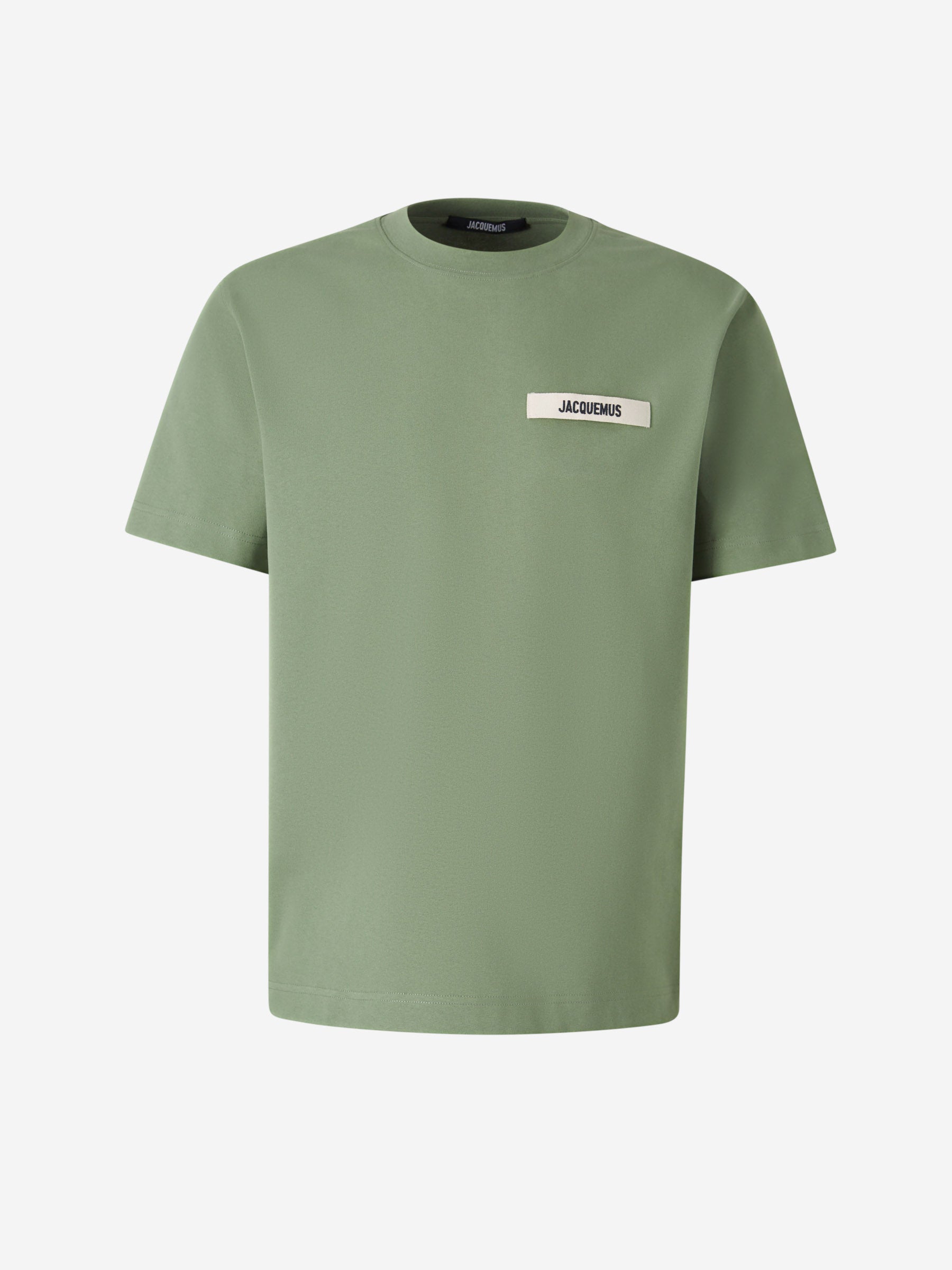 Jacquemus Camiseta Gros Grain color Verde sku 553-003906 04 - Foto 1