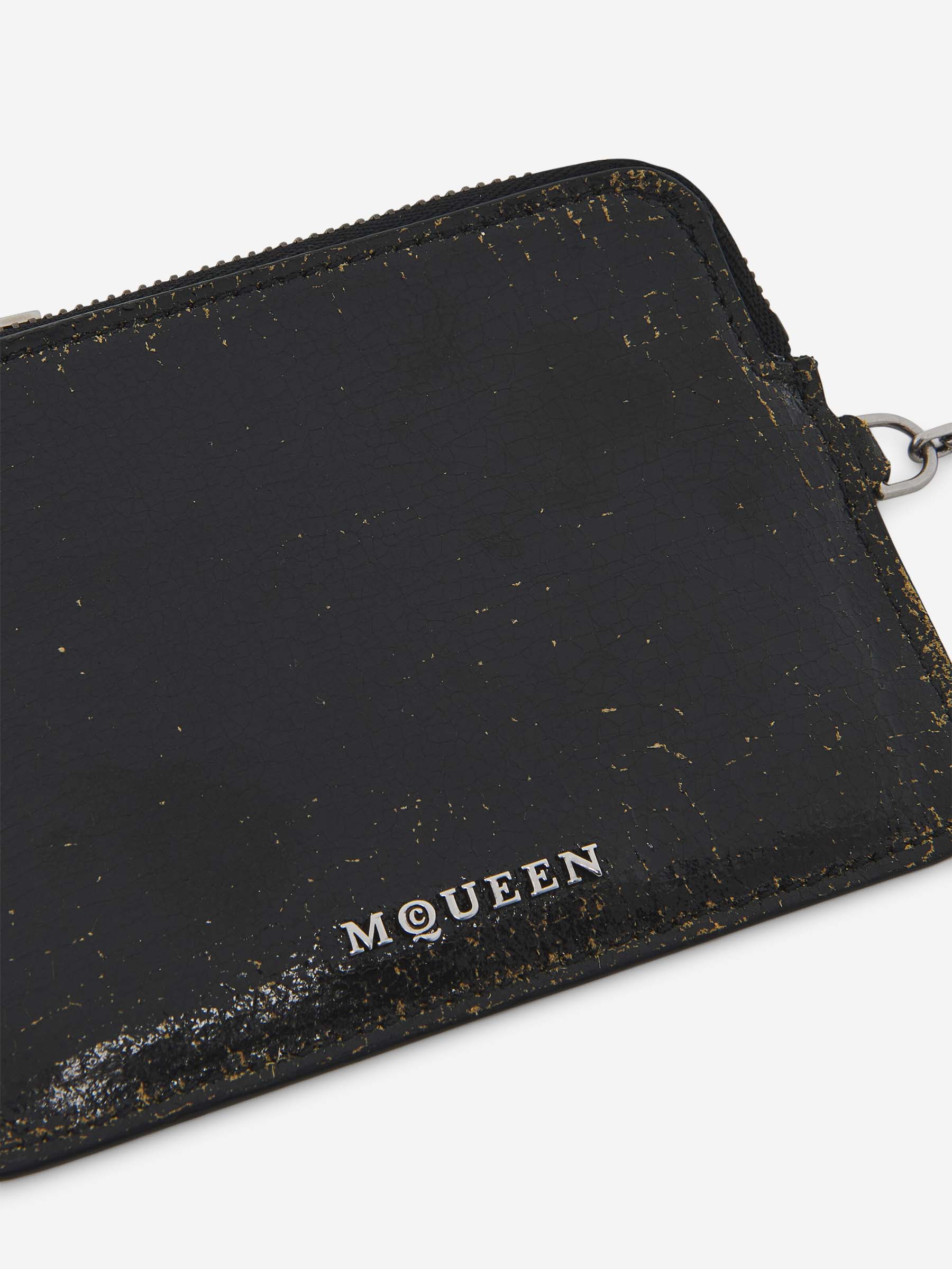 Alexander McQueen Cartera Cadena Piel color Negro sku 691-001385 01 - Foto 2