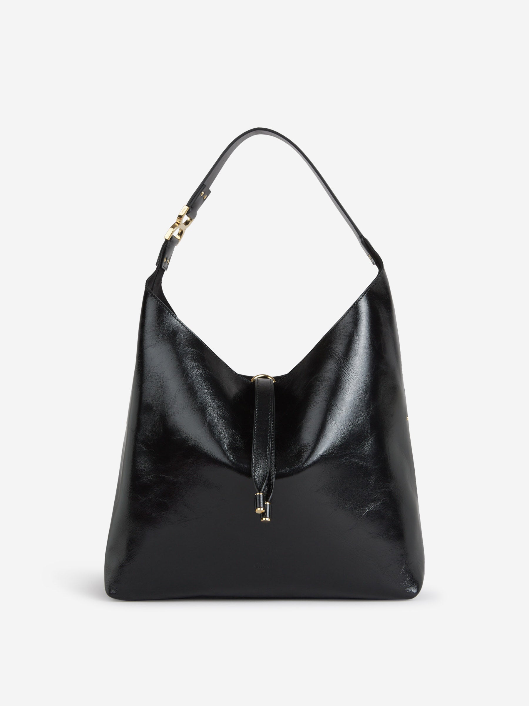 Chloé Bolso  Hombro Piel Hobo color Negro sku 810-007611 01 - Foto 1