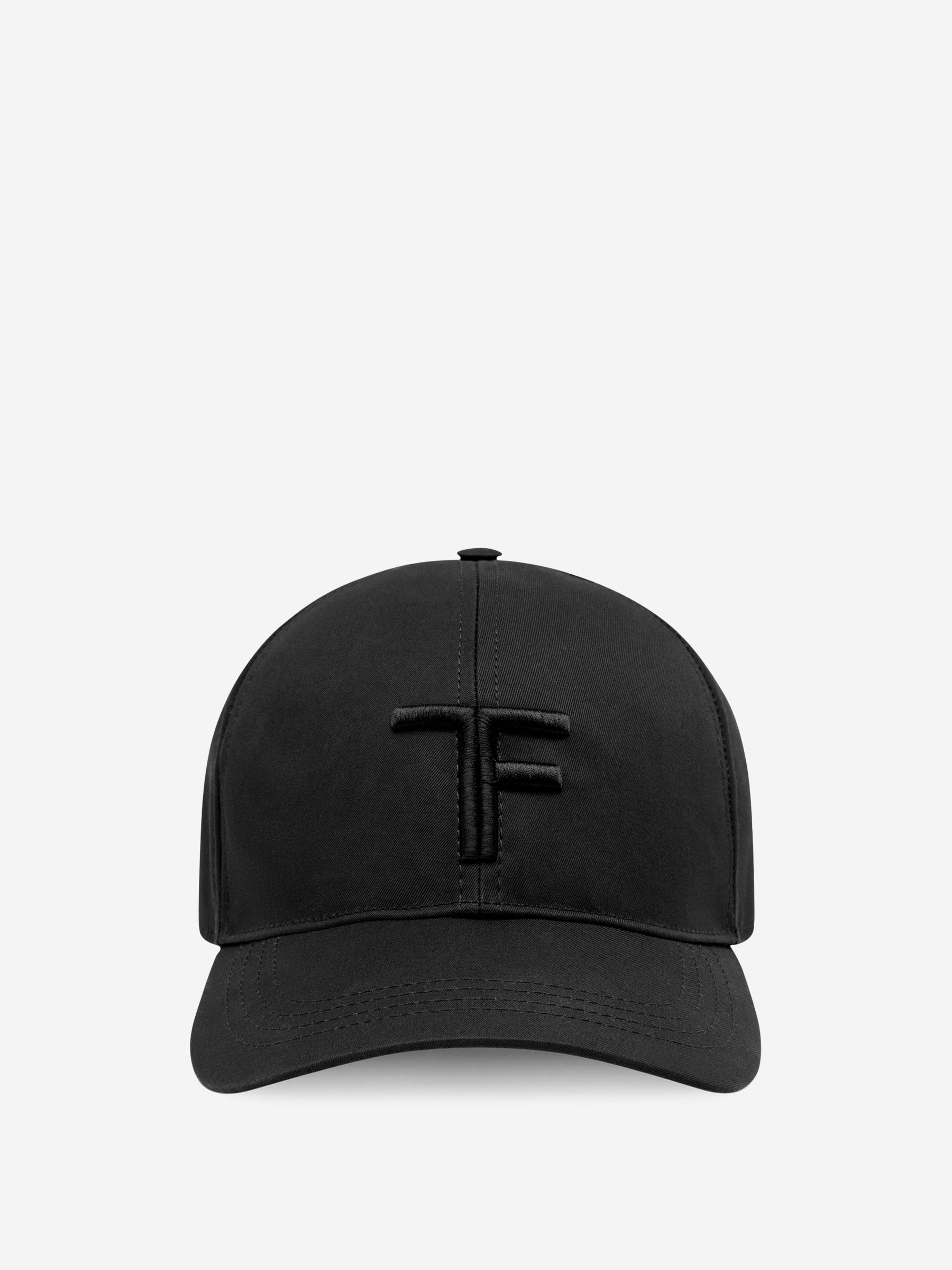 Tom Ford Gorra Algodón Logo color Negro sku 695-001516 01 - Foto 1