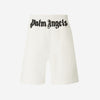 Palm Angels Bermudas Joggers Logo color Blanco sku 523-001026 01 - Foto 1