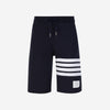 Thom Browne Bermudas Algodón Franjas color Azul Noche sku 523-000890 01 - Foto 1