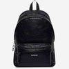 Leather Logo Backpack