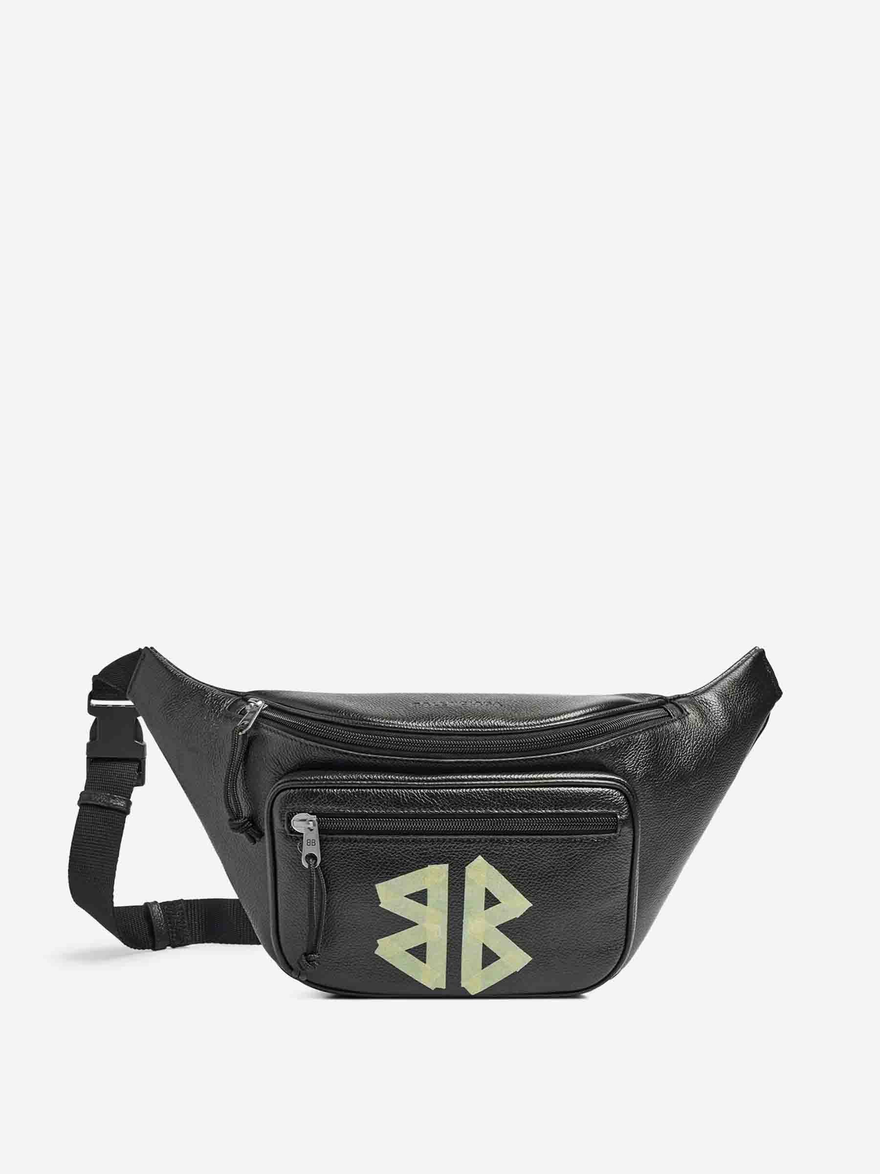 Leather Waist Bag Logo