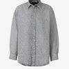 Acne Studios Sobrecamisa Denim Monograma color Azul Denim Claro sku 531-006326 01 - Foto 1