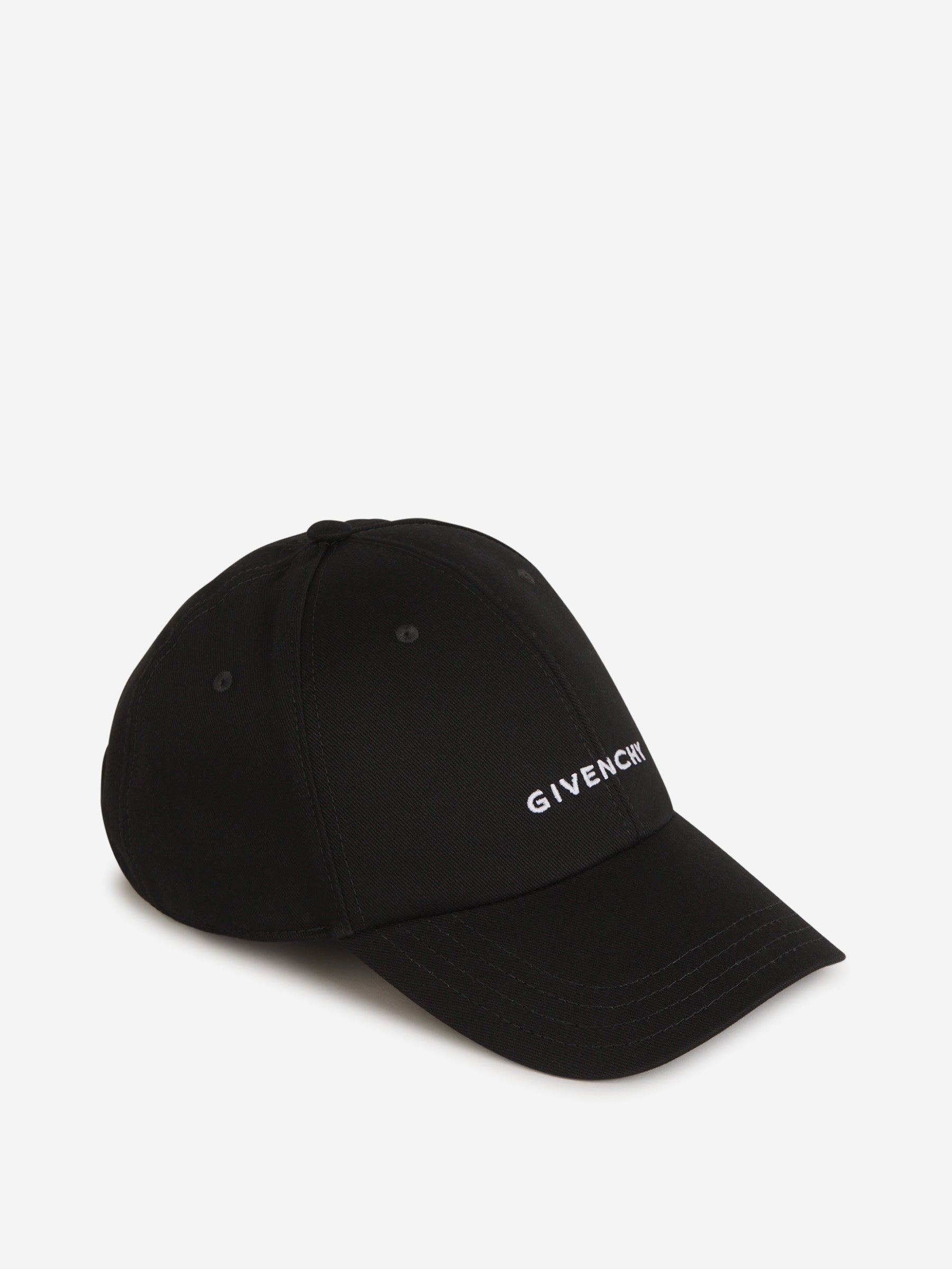 Givenchy Gorra Logo Algodón color Blanco y Negro sku 695-001512 01 - Foto 1