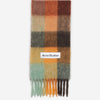 Acne Studios Bufanda Motivo Cuadros color Marron Oscuro sku 840-000769 01 - Foto 1