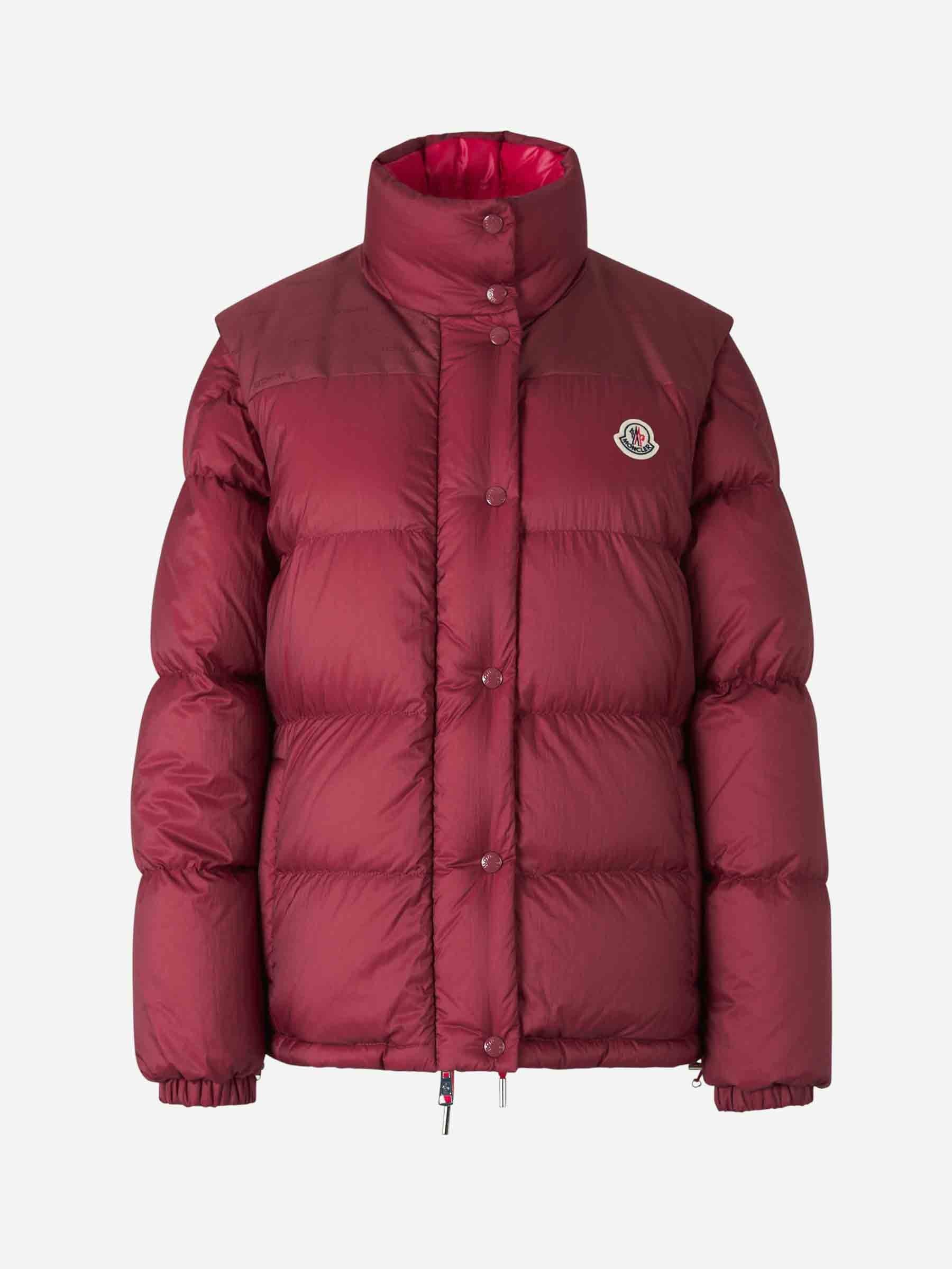 Moncler Verone Chaqueta Acolchada Logo color Burdeos sku 774-000506 02 - Foto 1