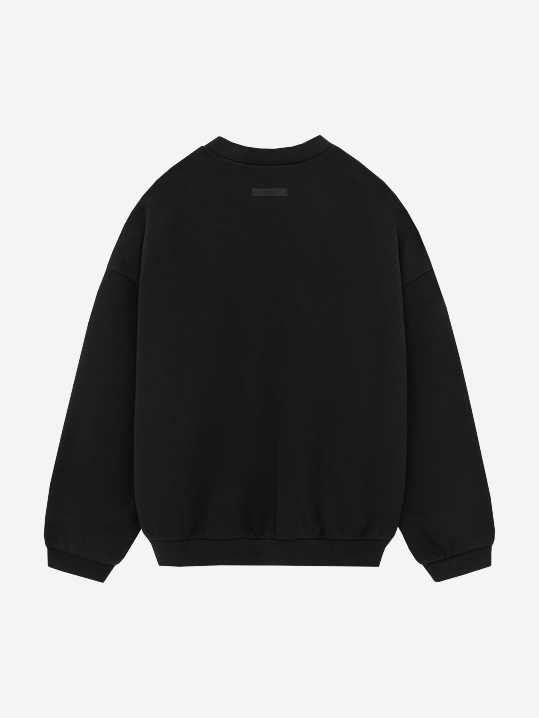 Fear of God Essentials Jersey Crewneck Logo color Negro sku 545-001699 01 - Foto 2