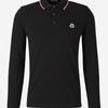 Moncler Polo Manga Larga color Azul Noche sku 551-000305 02 - Foto 1