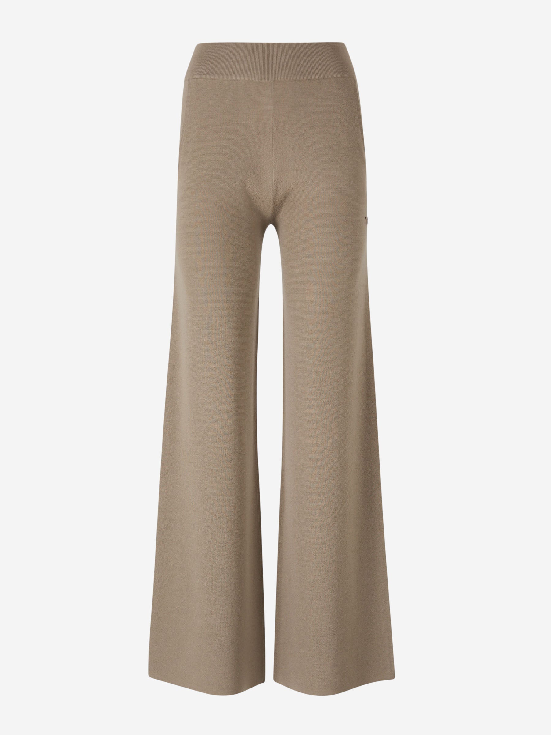 Max Mara Pantalones Amplio Lana color Taupe sku 761-003605 01 - Foto 1