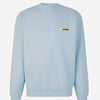 Jacquemus Sudadera Crewneck Logo color Azul Celeste sku 545-001563 01 - Foto 1