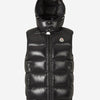 Moncler Chaleco Acolchado Logo color Negro sku 544-000555 01 - Foto 1