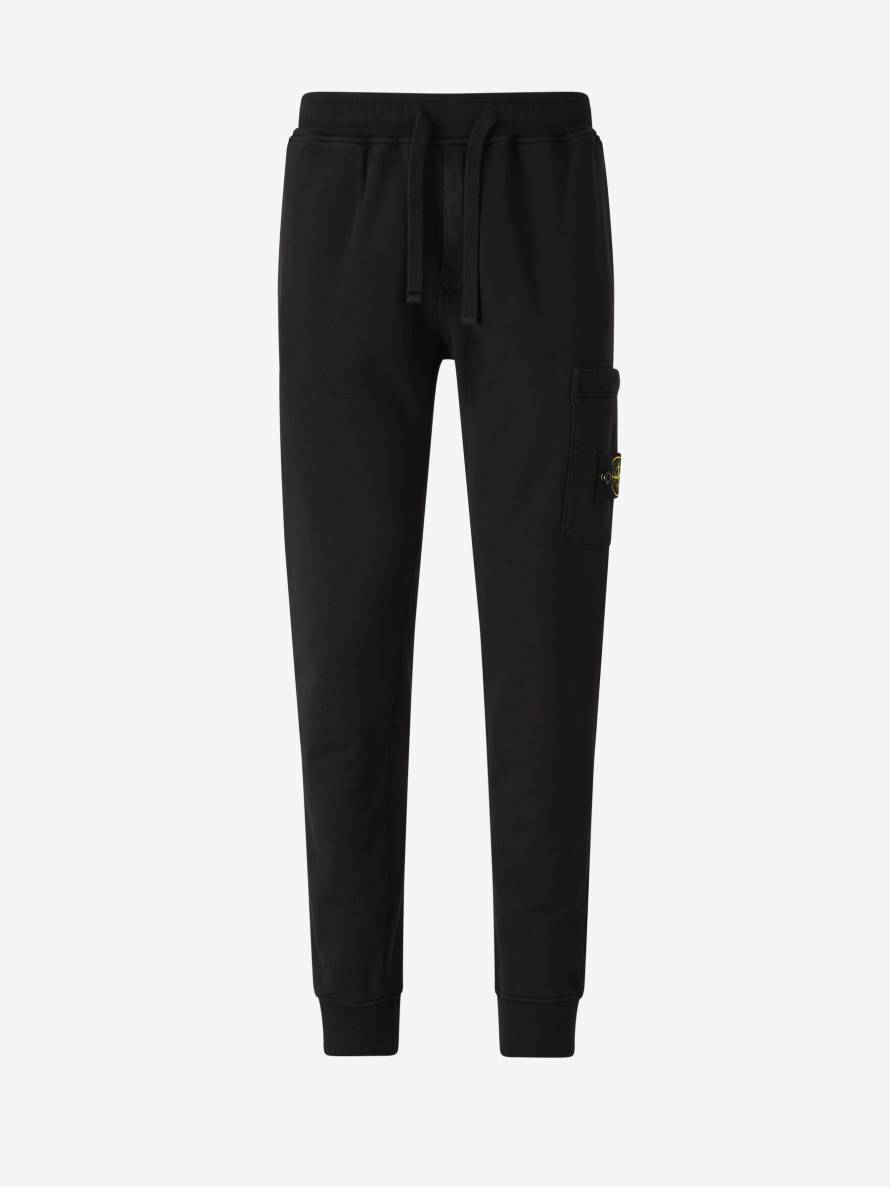 Stone Island Joggers Logo Algodón color Negro sku 521-003119 02 - Foto 1