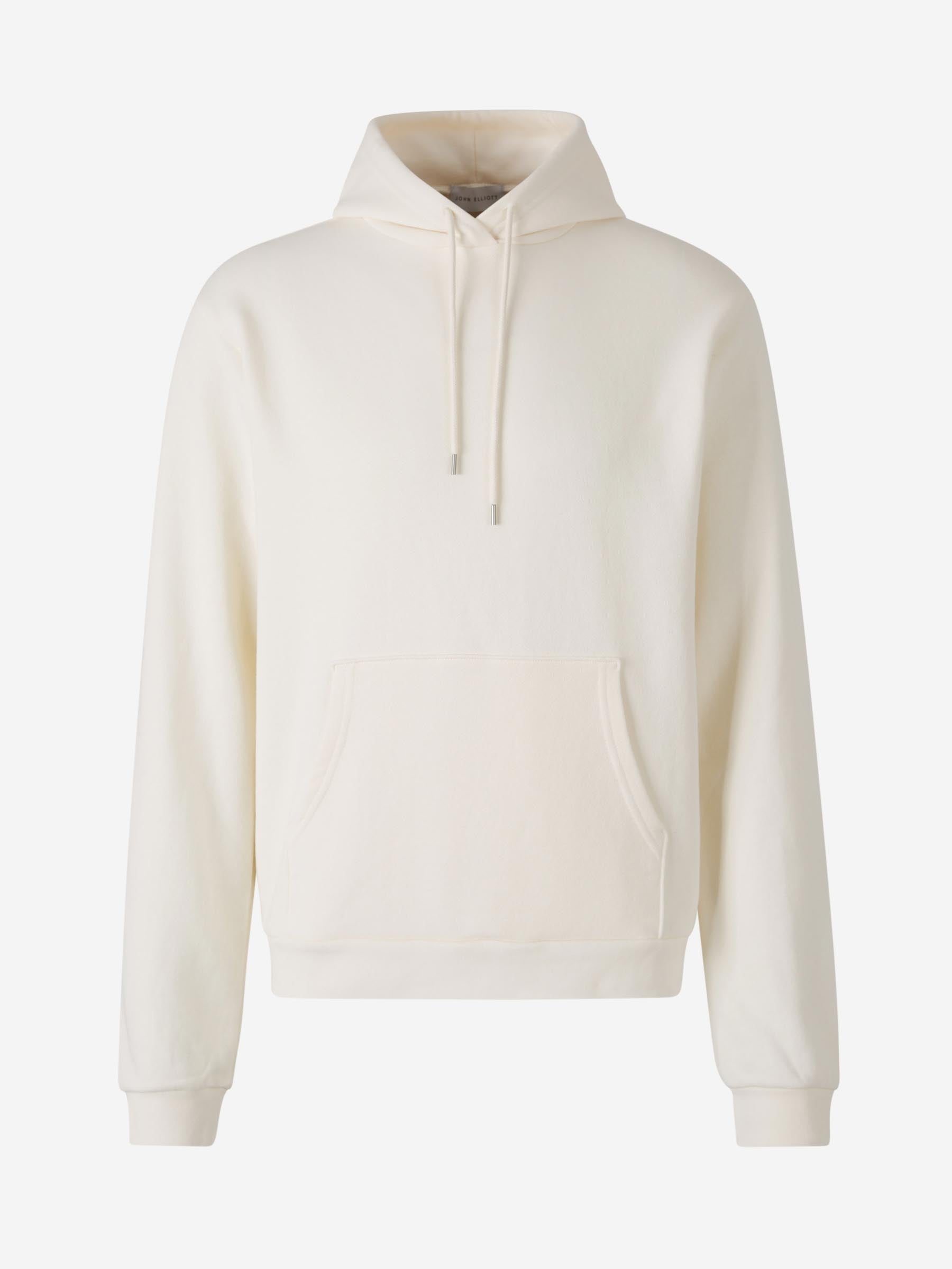 John Elliott Sudadera Capucha Algodón color Crema sku 545-001740 02 - Foto 1