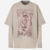 Acne Studios Camiseta Capas Logo color Beige sku 782-001631 01 - Foto 1