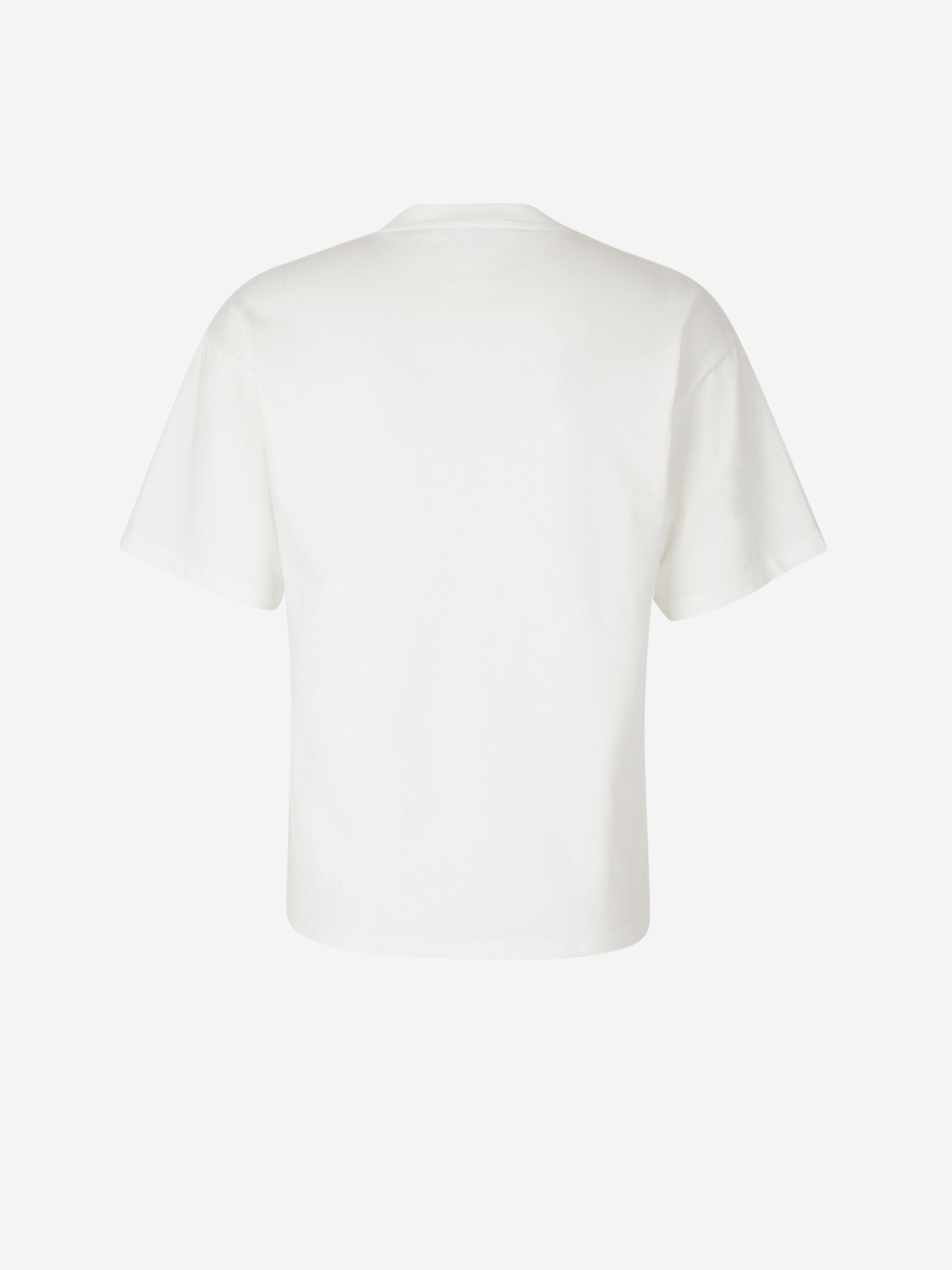 Saint Laurent Camiseta Logo Algodón color Blanco sku 553-003954 01 - Foto 2