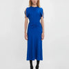 Victoria Beckham Vestido Midi Fruncidos color Azul Cobalto sku 721-000238 01 - Foto 1