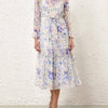 Zimmermann Vestido Midi Tubular color Floral sku 721-000240 01 - Foto 1