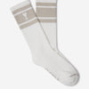 Ami Paris Calcetines Logo Rayas color Beige sku 642-000484 02 - Foto 1