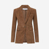 Veronica Beard Chaqueta Suede Dickey color Caramelo sku 741-002169 01 - Foto 1