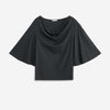 By Malene Birger Camiseta Fruncida Algodón color Negro sku 782-001582 01 - Foto 1