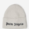 Palm Angels Gorro Punto Logo color Gris Claro sku 695-001555 01 - Foto 1