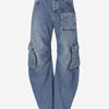 Cargo Denim Jeans