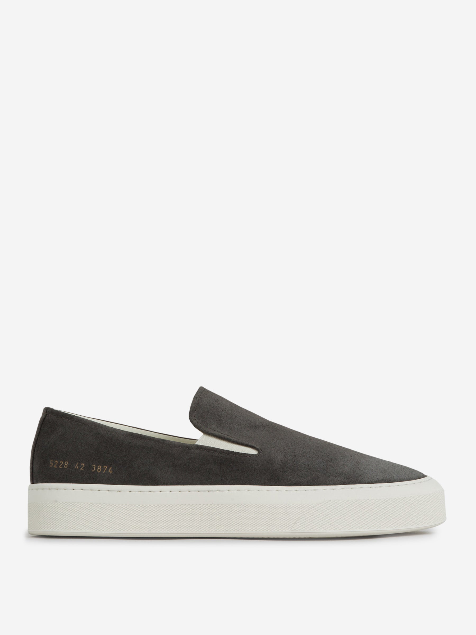 Common Projects Sneakers Slip-On piel color Gris Antracita sku 616-002908 02 - Foto 1